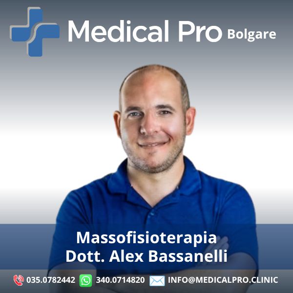 Alex Bassanelli, massofisioterapista Romano di Lombardia