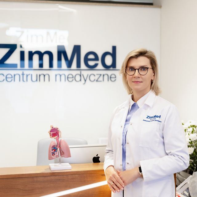 Aleksandra Turek-Jakubowska, pulmonolog Wrocław
