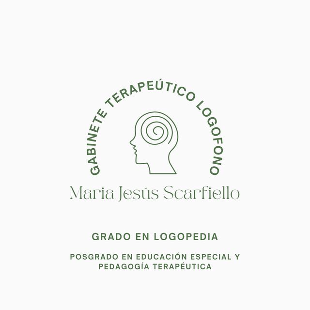 María Jesús Scarfiello, Logopeda Valencia