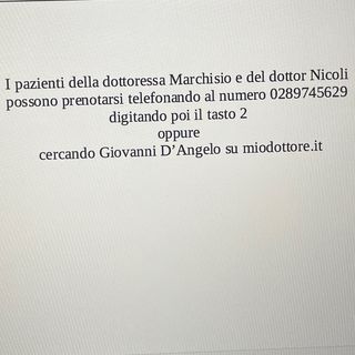 Giovanni Alessandro D'Angelo, medico di medicina generale Bresso
