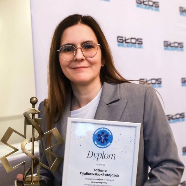 Tatiana Fijałkowska - Ratajczak, laryngolog Poznań
