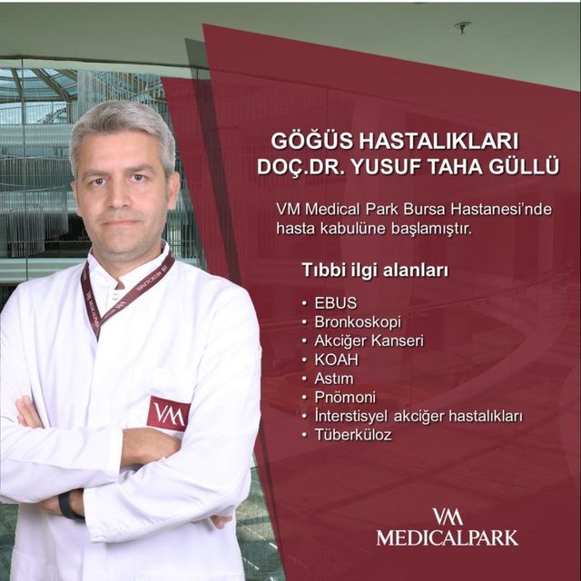 Yusuf Taha Güllü, Göğüs Hastalıkları Bursa