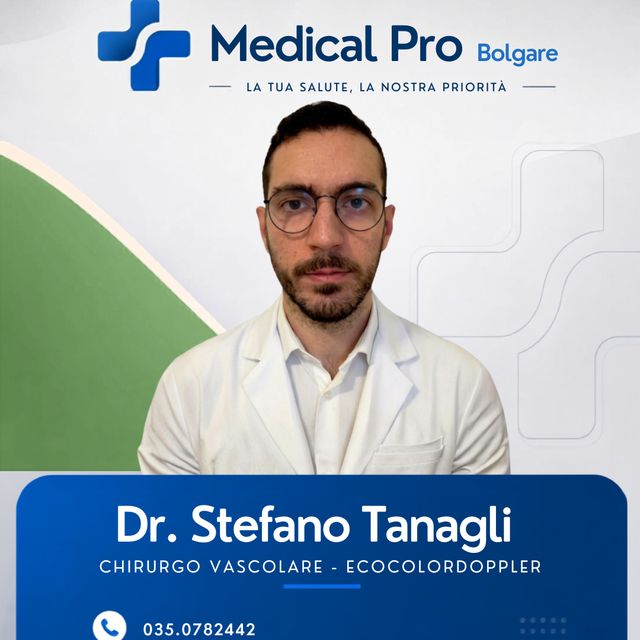 Stefano Tanagli, chirurgo vascolare Bolgare