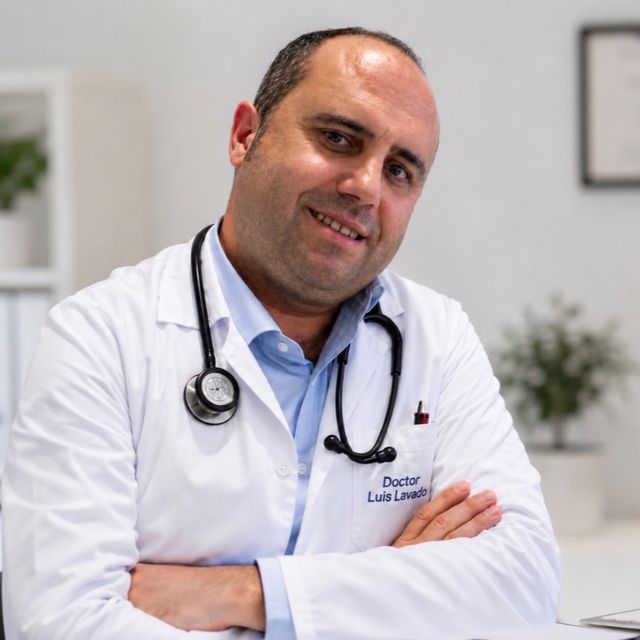 Luis Lavado Hernández, Médico general Huelva