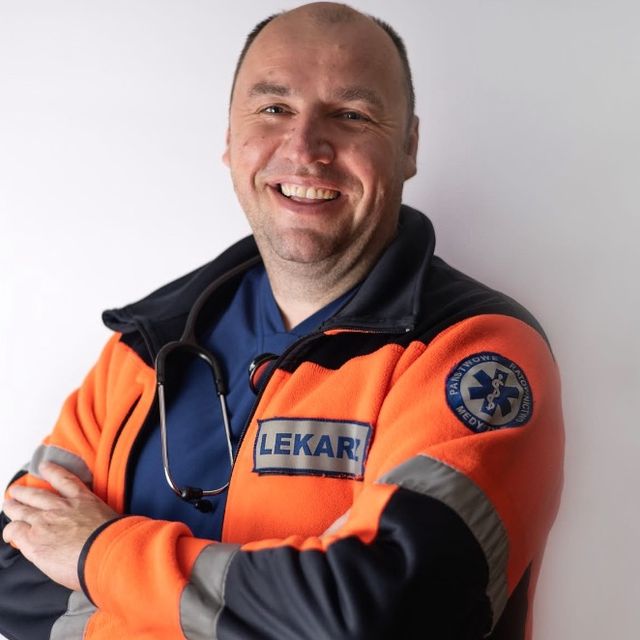 Paweł Szajda, lekarz medycyny ratunkowej Starogard Gdański