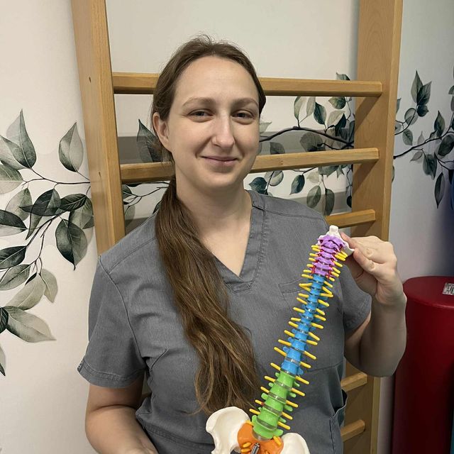 Magdalena Weiss, fizjoterapeuta Łask
