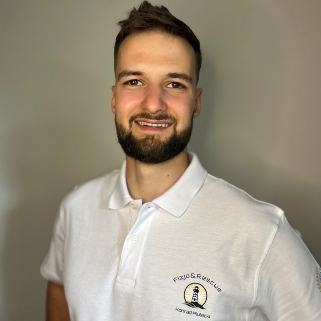 Konrad Plutecki, fizjoterapeuta Kraków