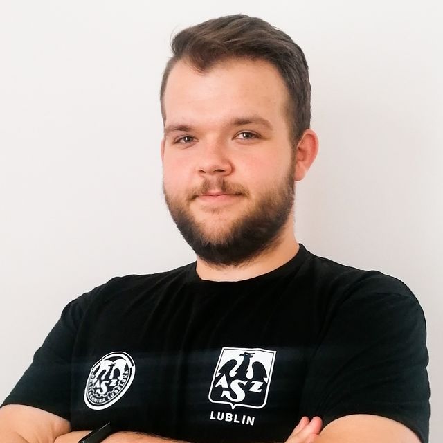 Kacper Zarosa, fizjoterapeuta Otwock