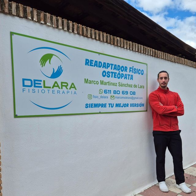 Marco Martínez Sánchez de Lara, Fisioterapeuta Cajar