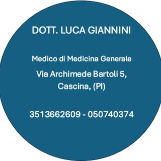 Luca Giannini, medico di medicina generale Cascina