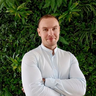 Powiększ obraz: Patryk Rudnicki, dietetyk Głowno