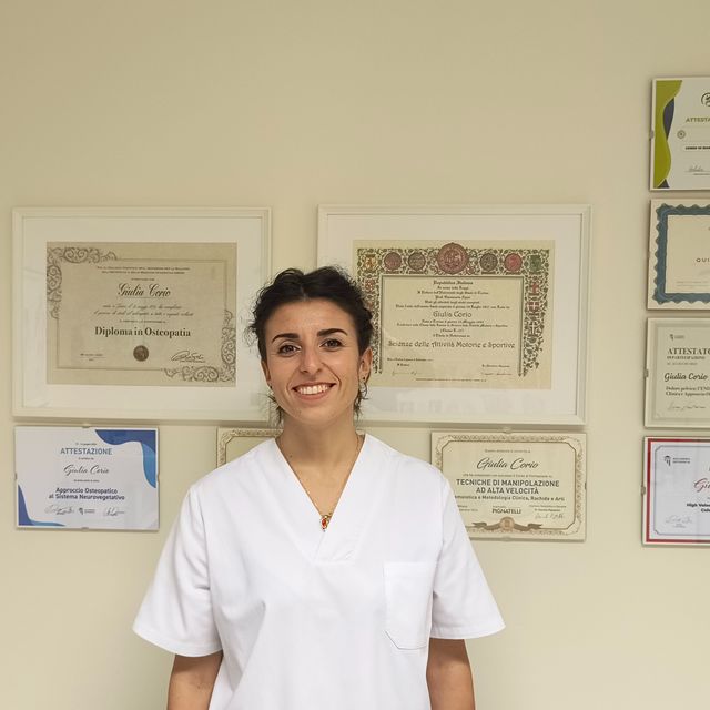 Giulia Corio, osteopata Rivalta di Torino