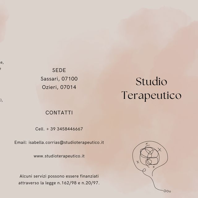 Isabella Corrias, psicologo clinico Ozieri