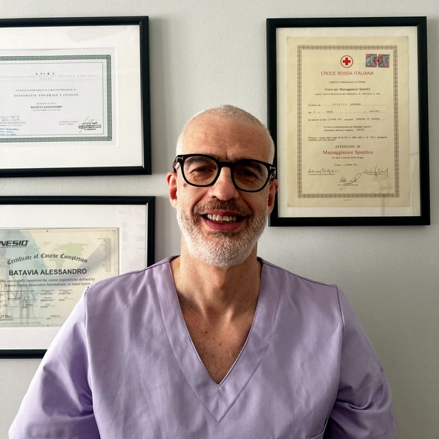 Alessandro Batavia, fisioterapista Torino