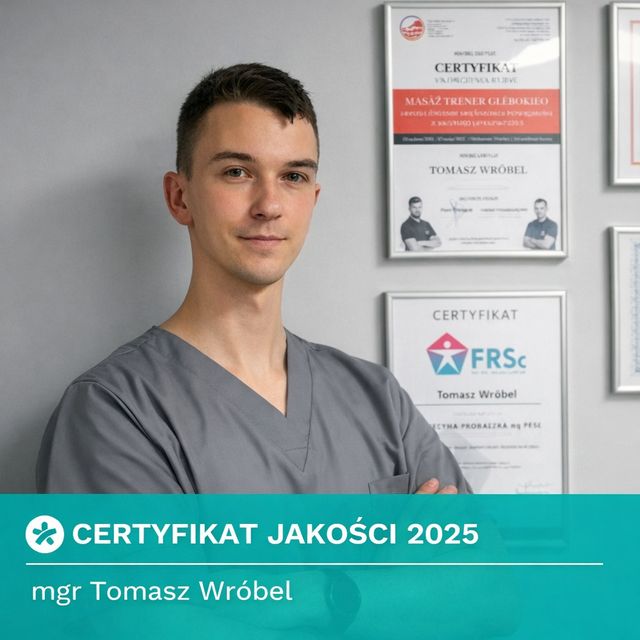 Tomasz Wróbel, fizjoterapeuta Białystok