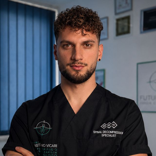 Cristiano Vicari, fisioterapista Latina