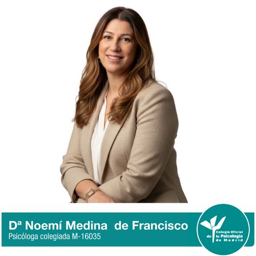 Noemí Medina de Francisco, Psicólogo Madrid