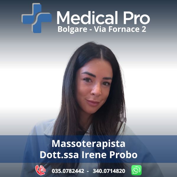 Irene Probo, massoterapista Bolgare