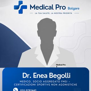 Enea Begolli, medico certificatore Bolgare