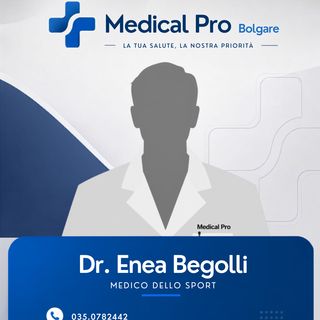 Enea Begolli, medico dello sport Bolgare