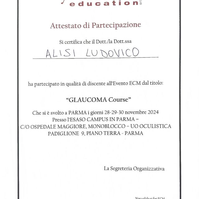 Ingrandire l'immagine: certificate 8