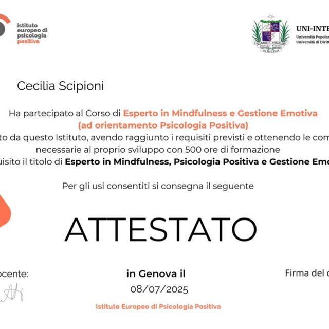 Ingrandire l'immagine: certificate 1