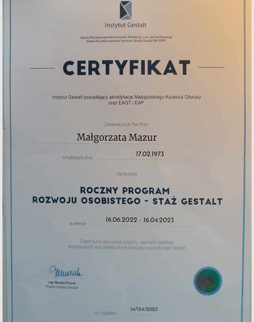Powiększ obraz: certificate 3