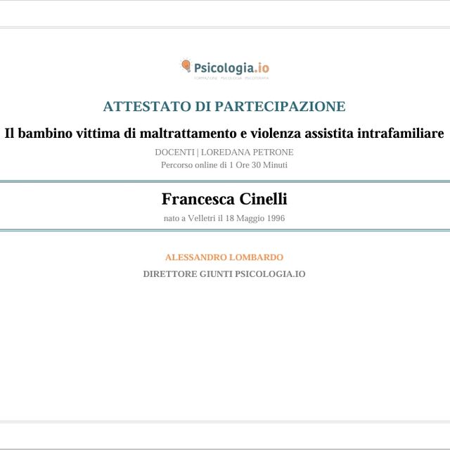 Ingrandire l'immagine: certificate 3