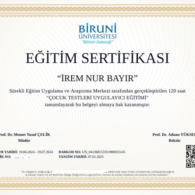 Resmi büyüt: certificate 2