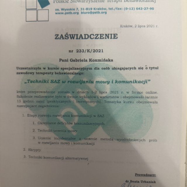 Powiększ obraz: certificate 13