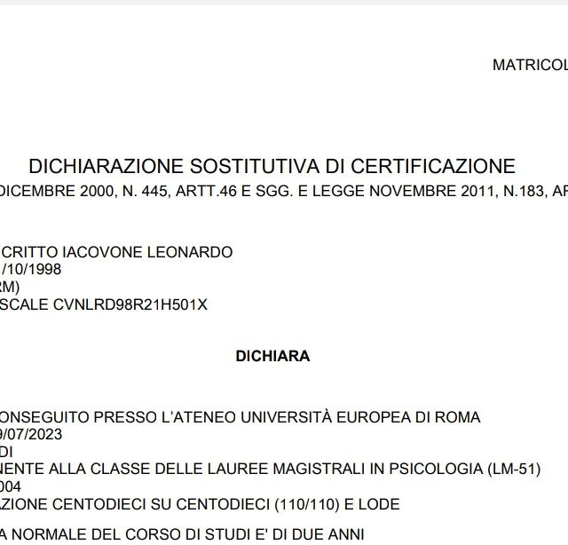 Ingrandire l'immagine: certificate 1
