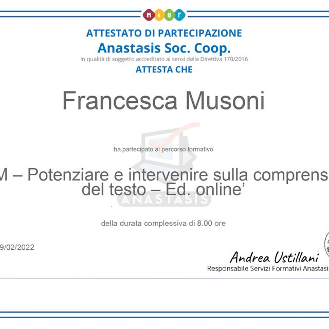 Ingrandire l'immagine: certificate 2