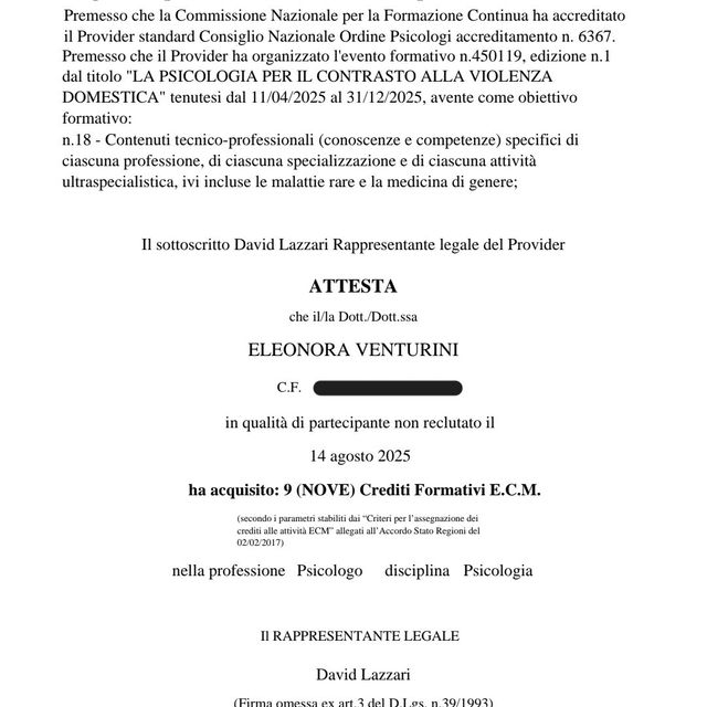 Ingrandire l'immagine: certificate 2