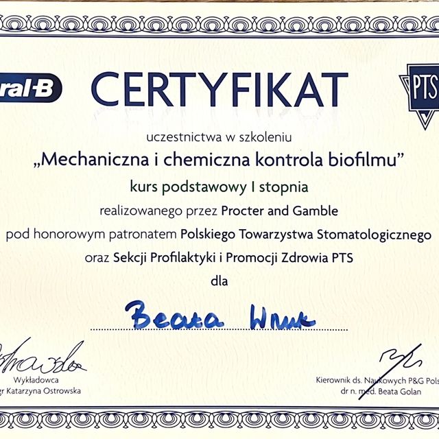 Powiększ obraz: certificate 10