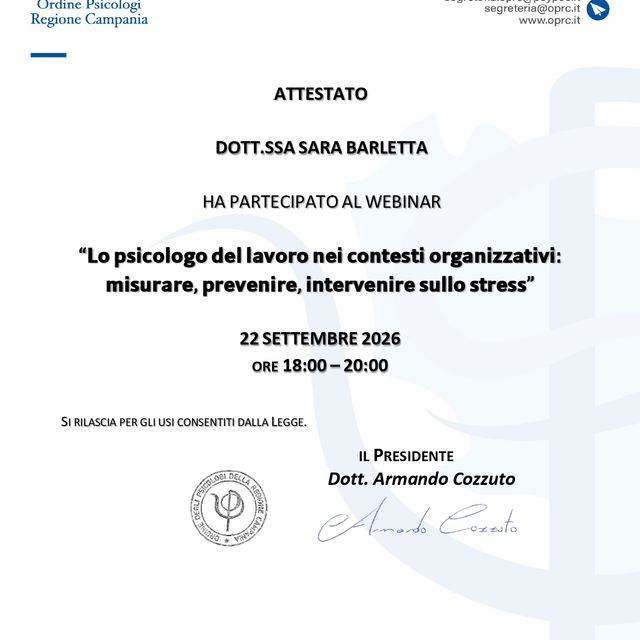 Ingrandire l'immagine: certificate 10