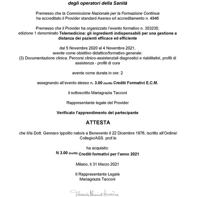 Ingrandire l'immagine: certificate 9