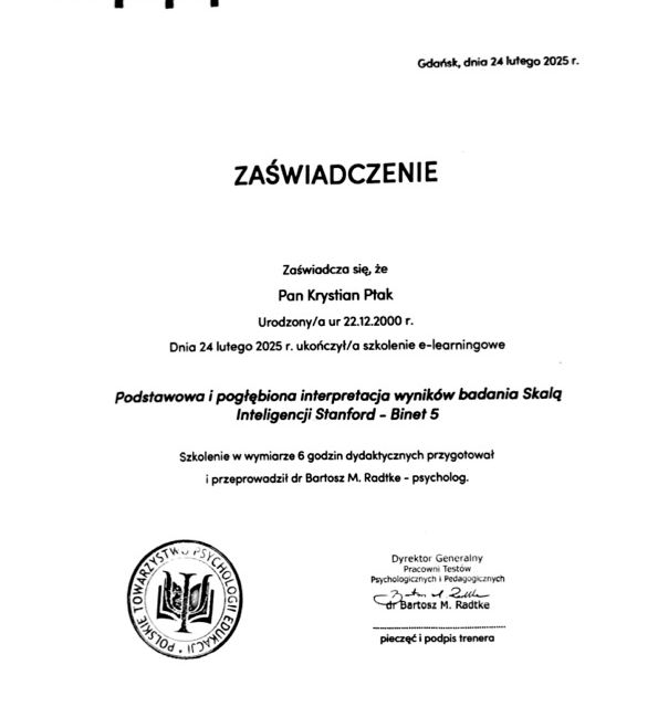 Powiększ obraz: certificate 6
