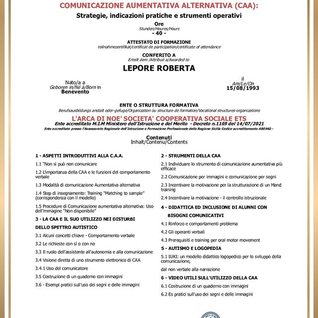 Ingrandire l'immagine: certificate 2