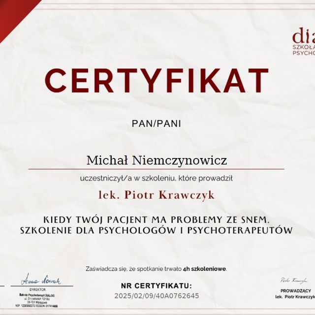 Powiększ obraz: certificate 8