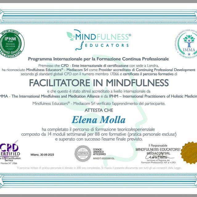 Ingrandire l'immagine: certificate 1