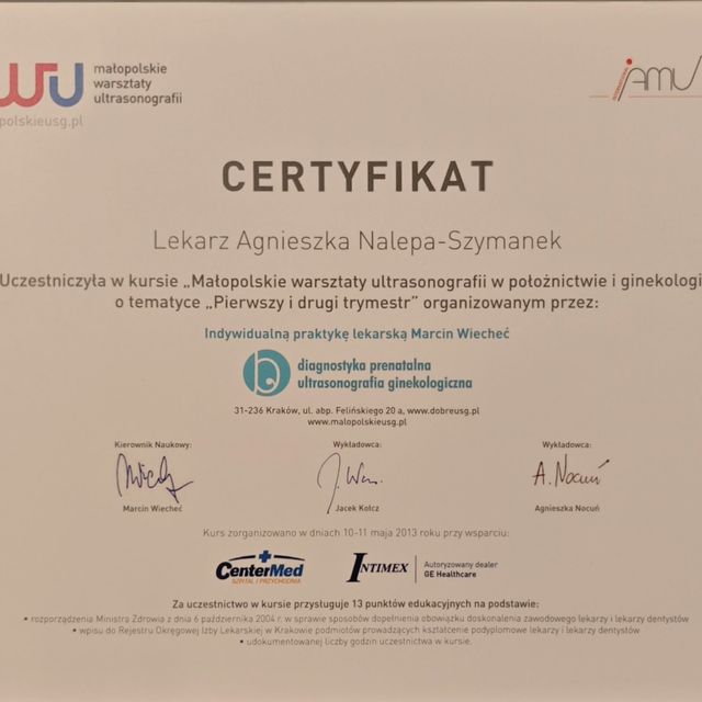 Powiększ obraz: certificate 85