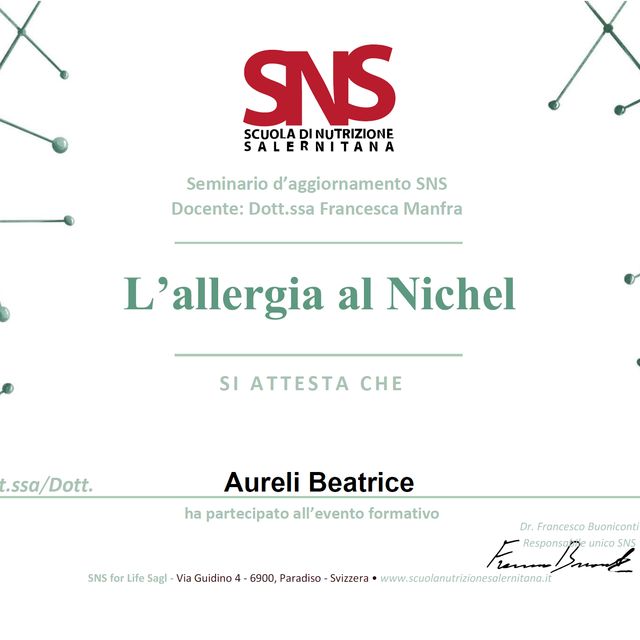 Ingrandire l'immagine: certificate 8