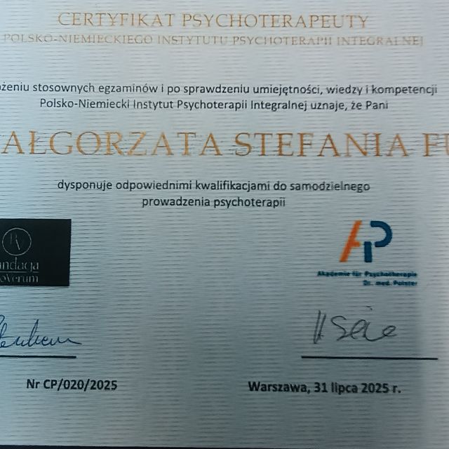 Powiększ obraz: certificate 1