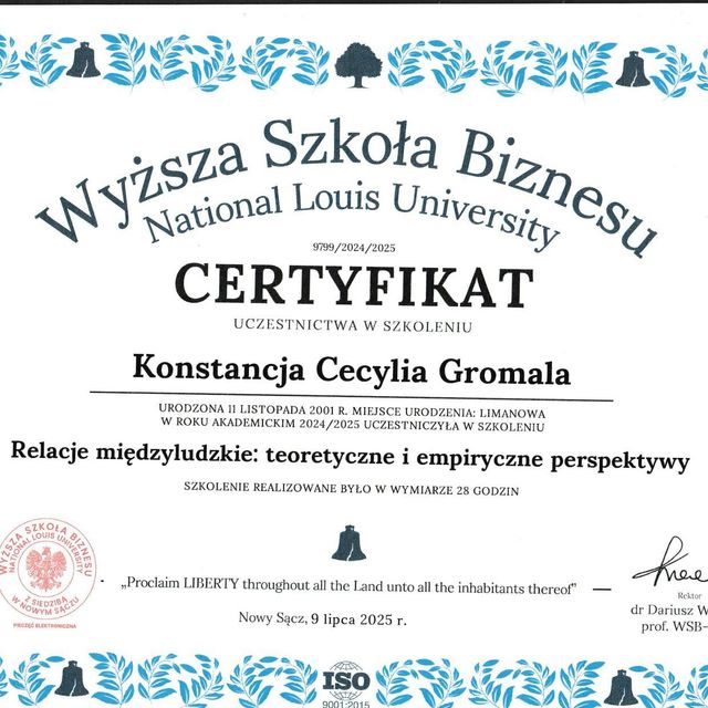 Powiększ obraz: certificate 4
