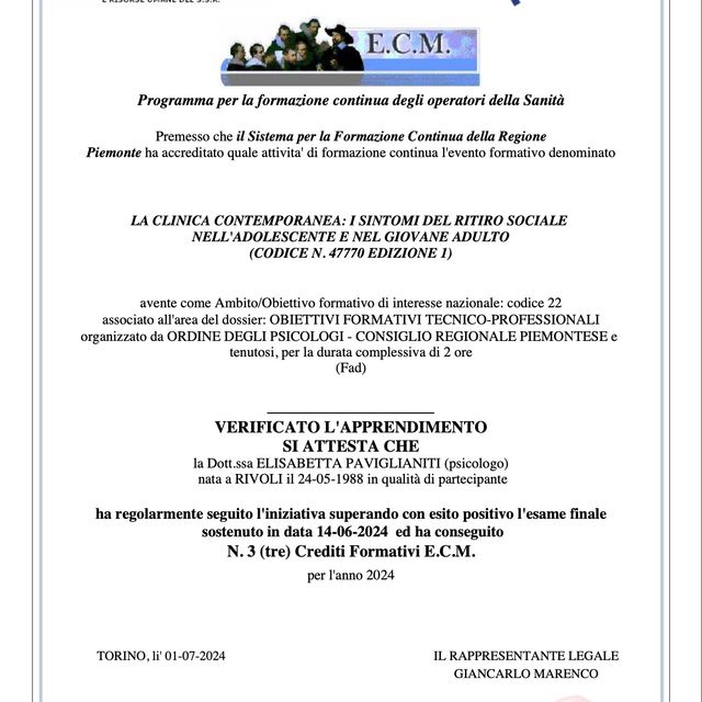Ingrandire l'immagine: certificate 3