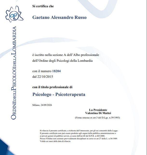 Ingrandire l'immagine: certificate 1