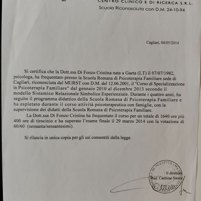 Ingrandire l'immagine: certificate 3