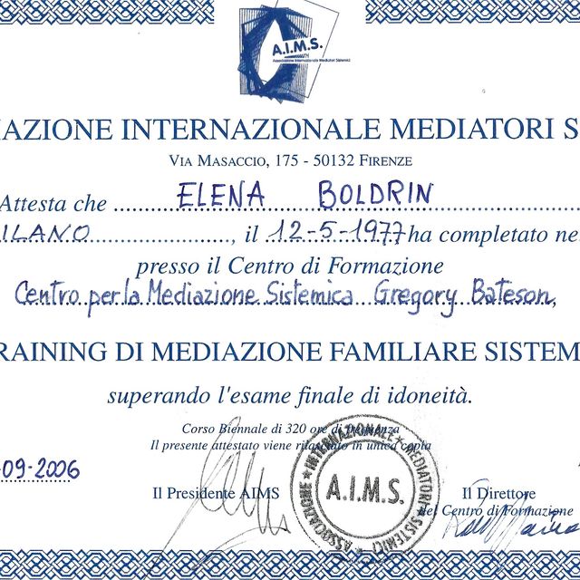 Ingrandire l'immagine: certificate 3