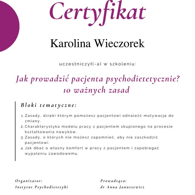 Powiększ obraz: certificate 21