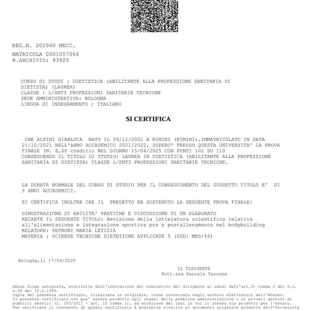 Ingrandire l'immagine: certificate 1